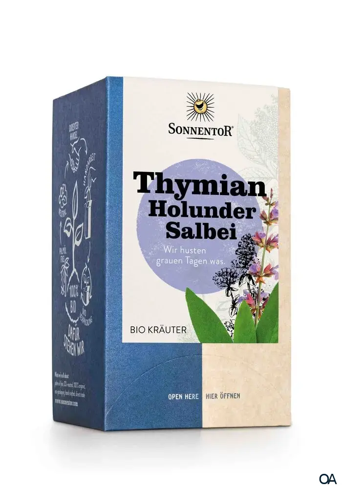 Sonnentor Thymian-Holunder-Salbei Tee