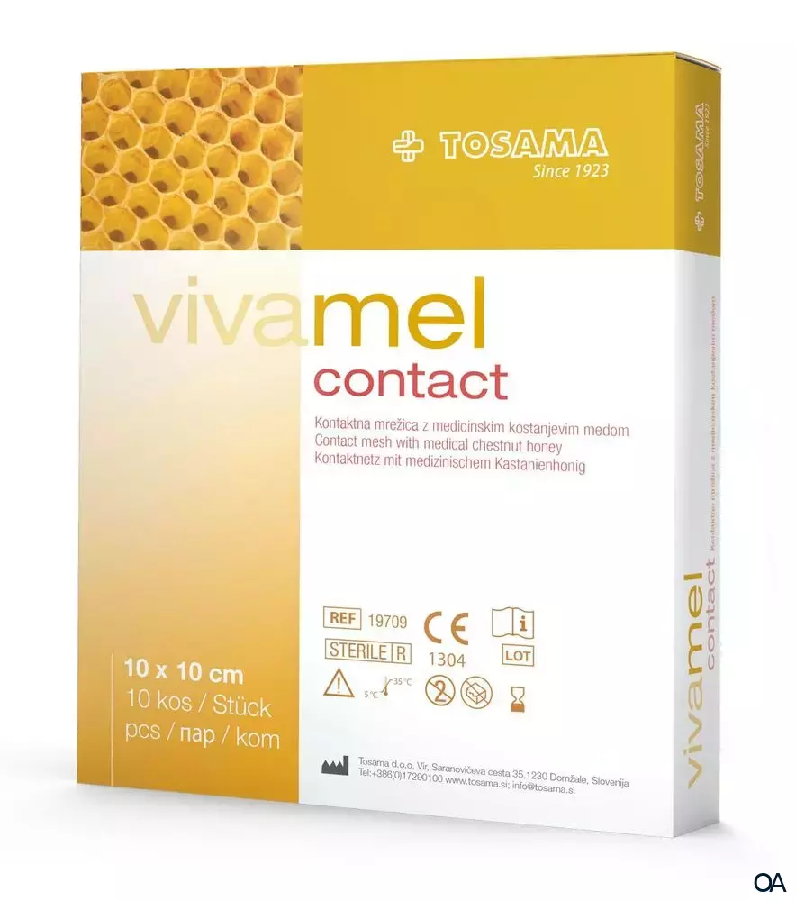 Vivamel® Contact Wundkontaktauflage 10 x 10 cm