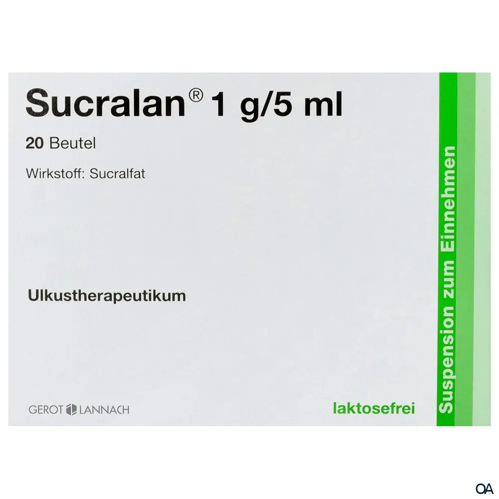 Sucralan® 1 g/5 ml-orale Suspension - Beutel