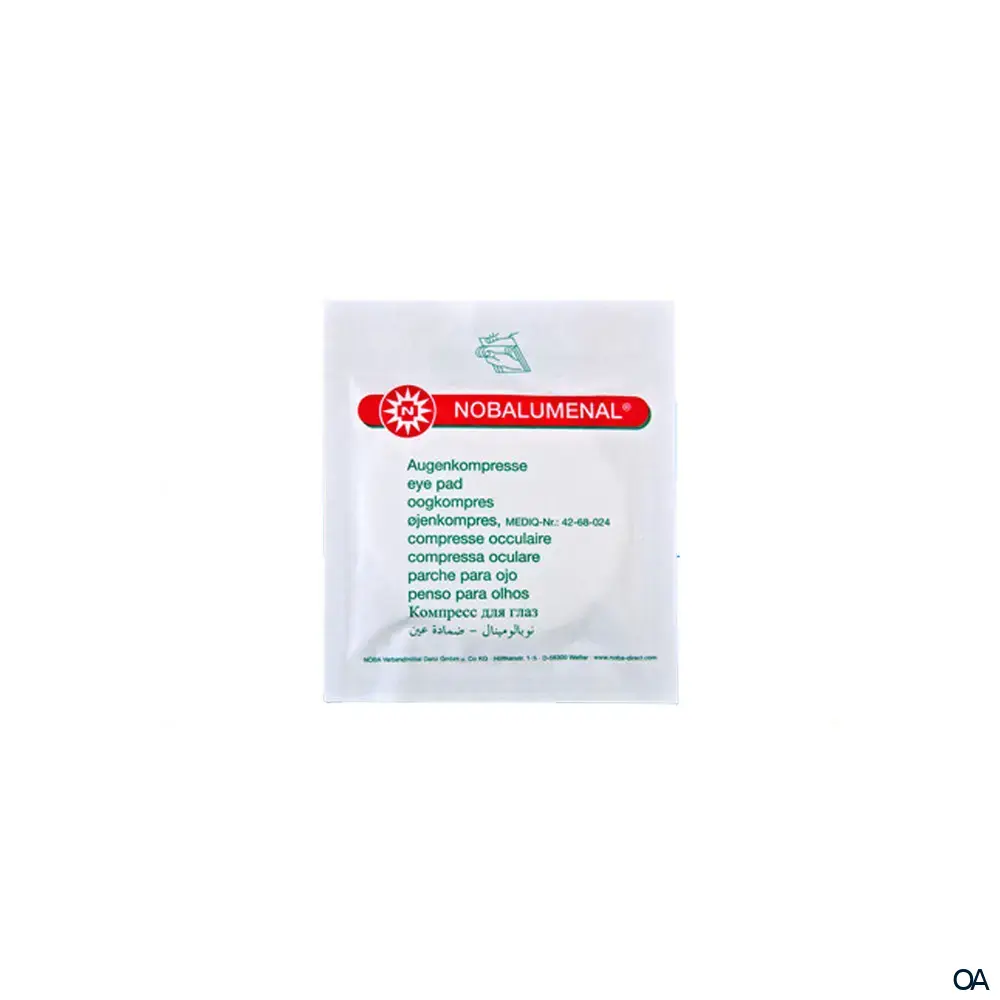 Nobalumenal® Augenkompressen steril 54 x 70 mm Nobalumenal® Augenkompressen steril 54 x 70 mm