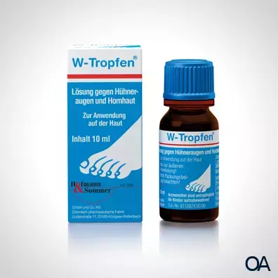 W-Tropfen® 120 mg/g + 49 mg/g Lösung zur Anwendung auf der Haut W-Tropfen® 120 mg/g + 49 mg/g Lösung zur Anwendung auf der Haut