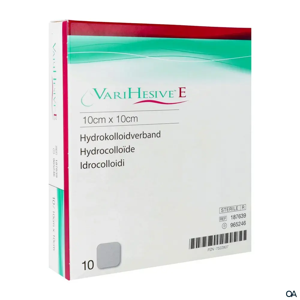 ConvaTec VARIHESIVE® E Hydrokolloidverband steril, 10 x 10 cm
