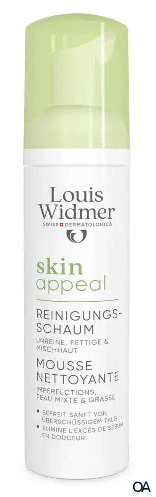 Louis Widmer skinappeal Reinigungsschaum ohne Parfum Louis Widmer skinappeal Reinigungsschaum ohne Parfum