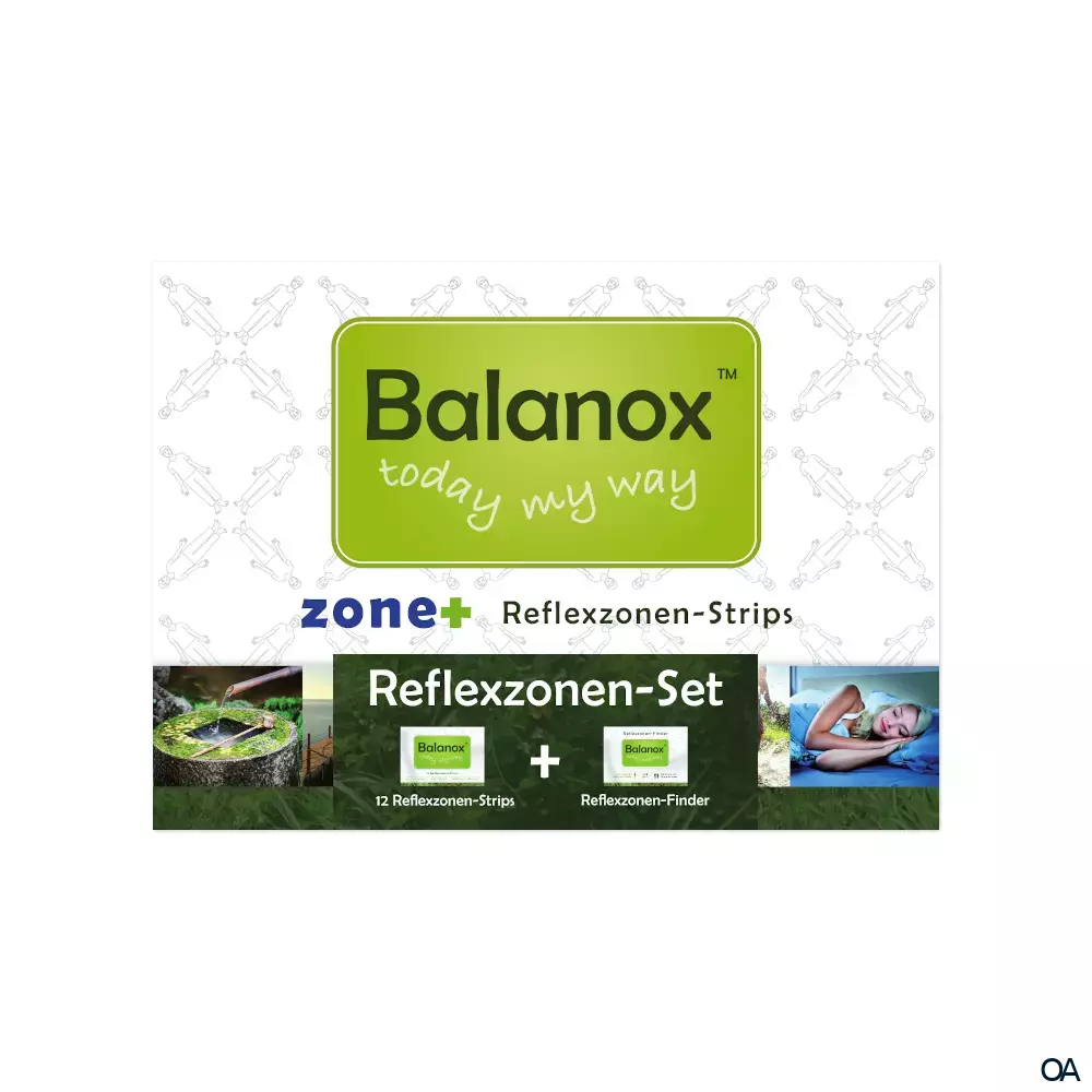 Balanox™ zone+ Reflexzonen-Strips und Reflexzonen-Finder Balanox™ zone+ Reflexzonen-Strips und Reflexzonen-Finder