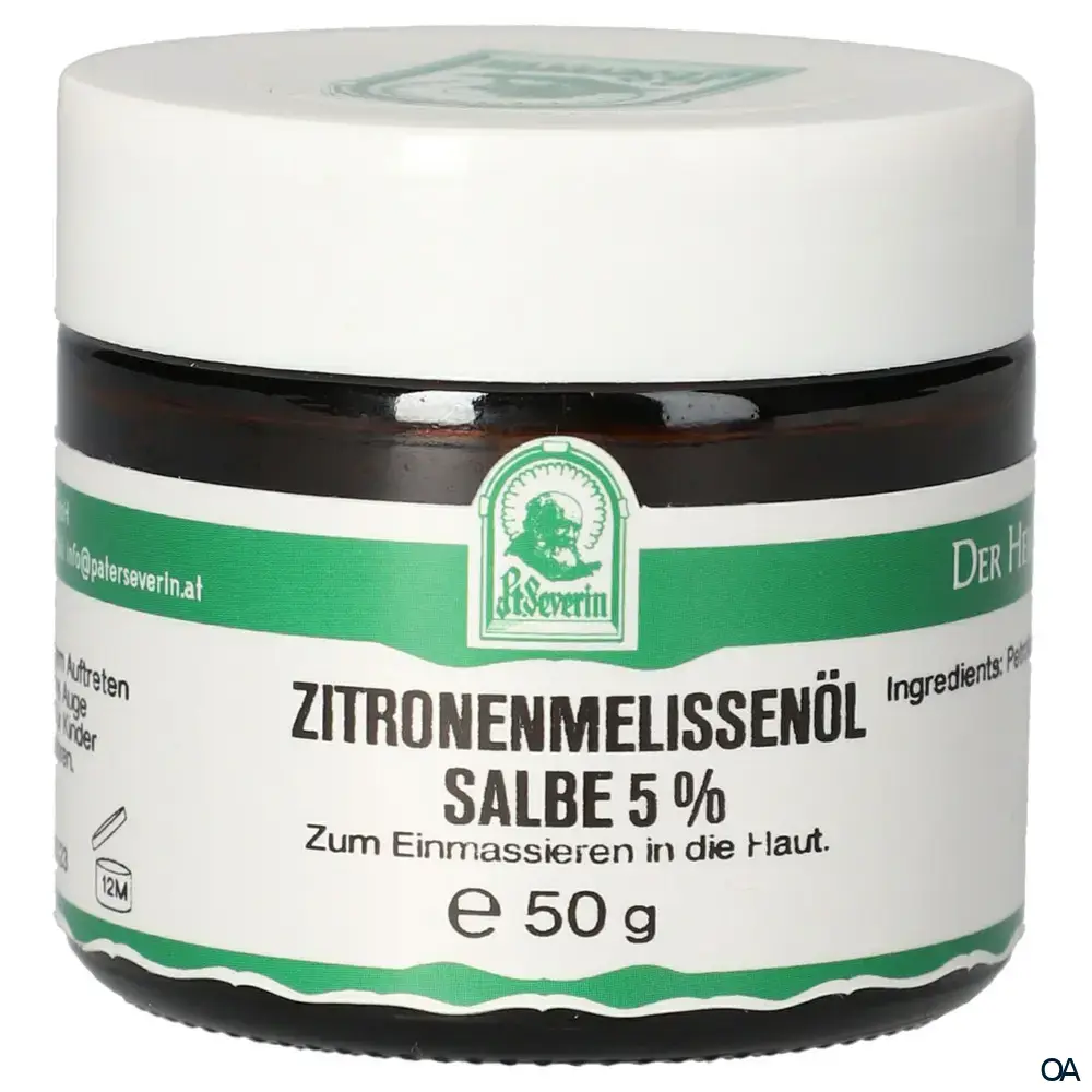Pater Severin Zitronenmelissenöl Salbe 5%