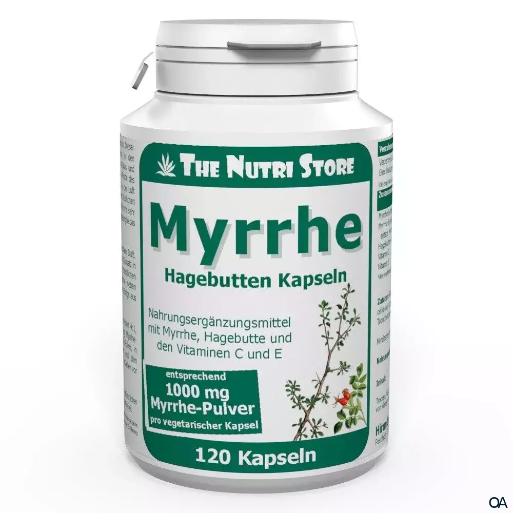 The Nutri Store Myrrhe Hagebutten Kapseln The Nutri Store Myrrhe Hagebutten Kapseln