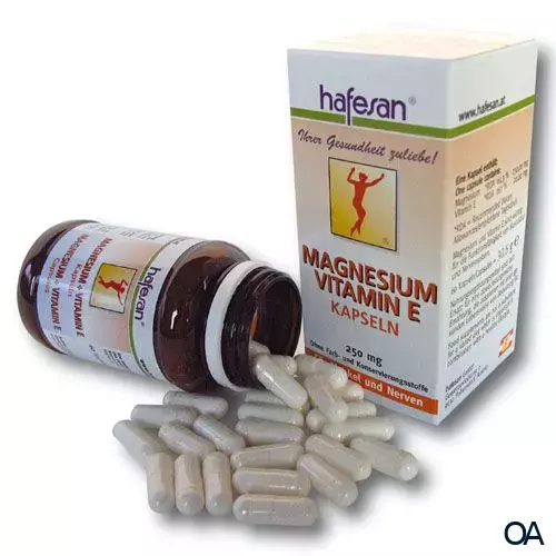 hafesan Magnesium + Vitamin E Kapseln hafesan Magnesium + Vitamin E Kapseln