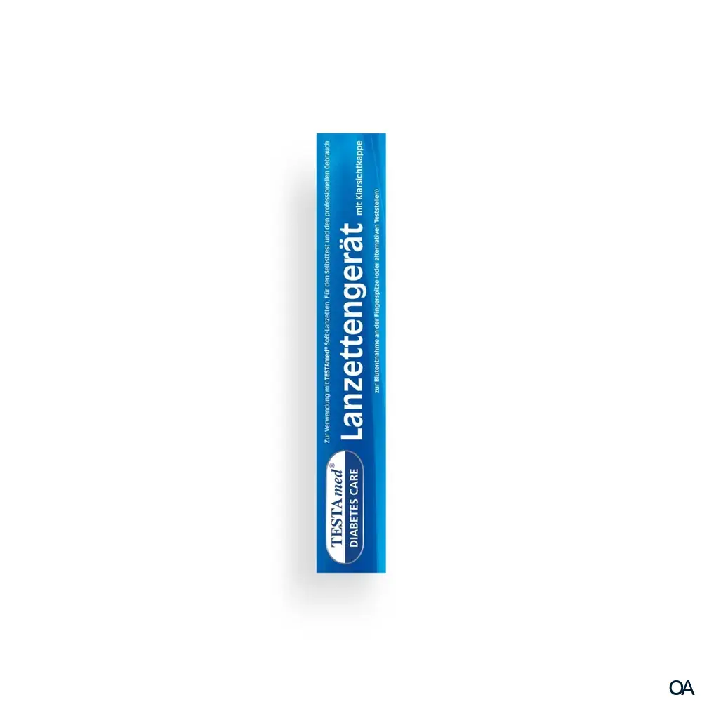 TESTAmed® DIABETES CARE Lanzettengerät