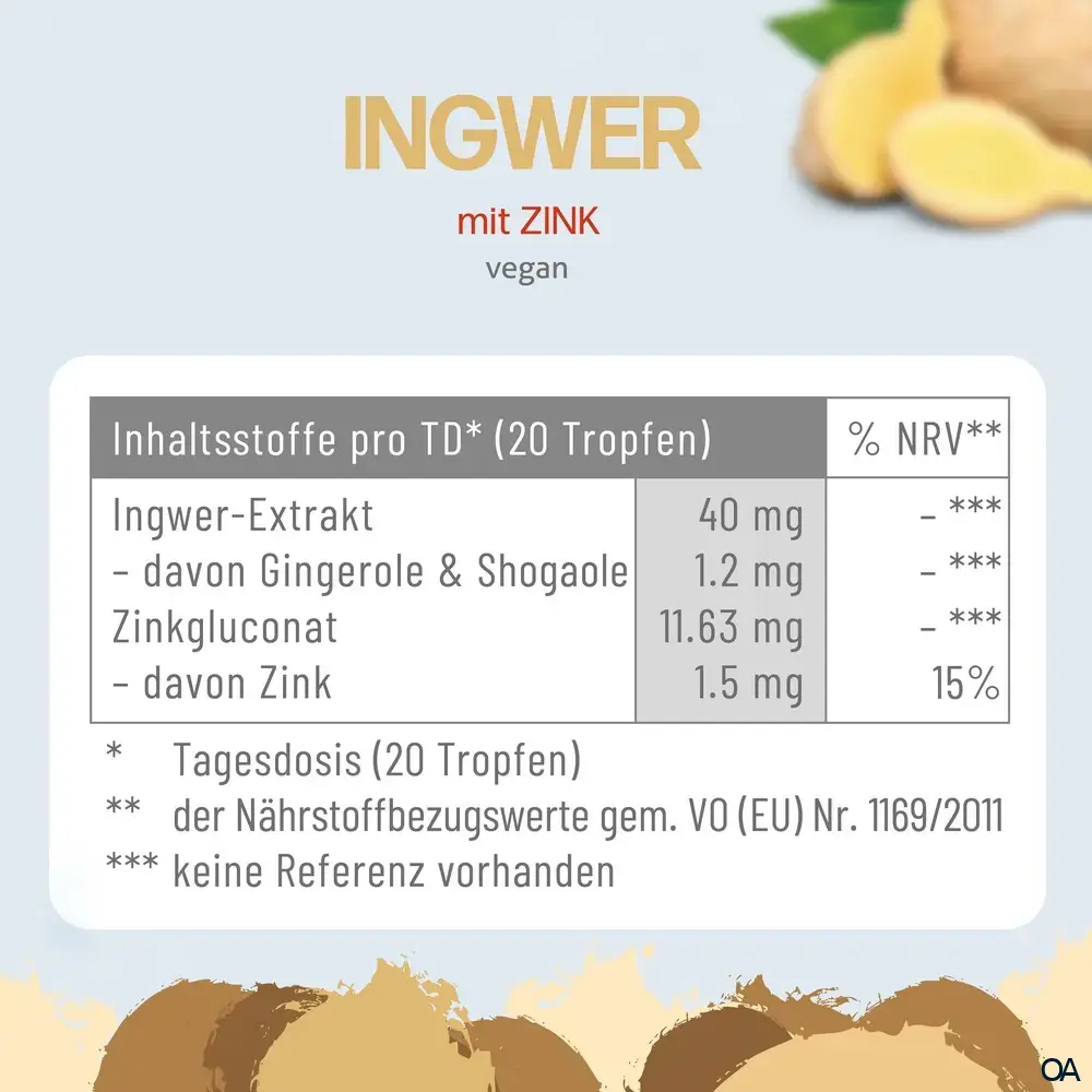 CannSol Ingwer mit Zink Tropfen CannSol Ingwer mit Zink Tropfen