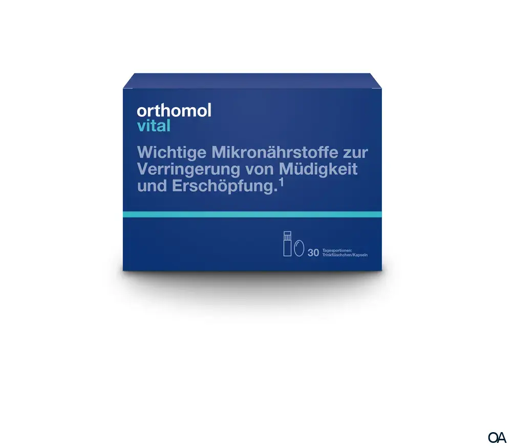 Orthomol Vital Trinkfläschchen + Kapseln