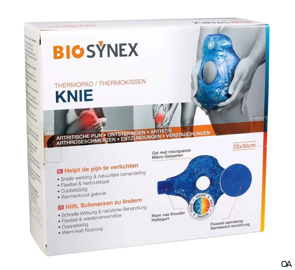 BIOSYNEX Thermokissen Knie 22 x 30 cm BIOSYNEX Thermokissen Knie 22 x 30 cm