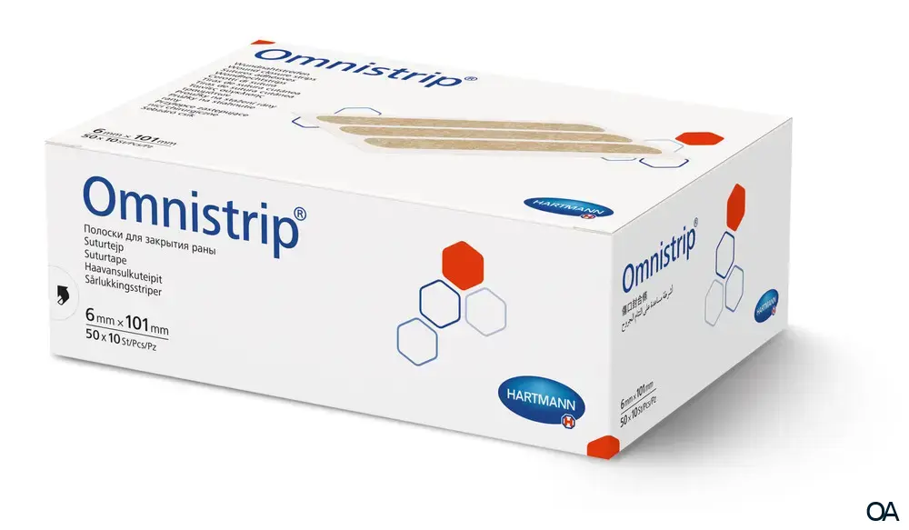 Omnistrip® Wundnahtstreifen steril, 6 x 101 mm Omnistrip® Wundnahtstreifen steril, 6 x 101 mm