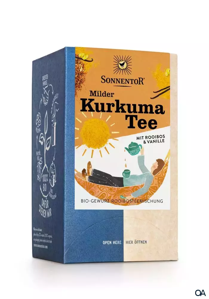 Sonnentor Milder Kurkuma Tee