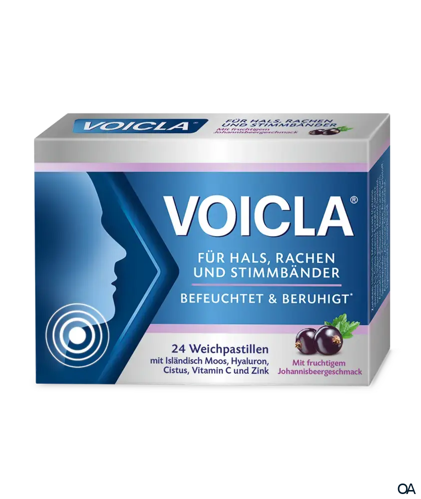 VOICLA® Weichpastillen Johannisbeergeschmack VOICLA® Weichpastillen Johannisbeergeschmack