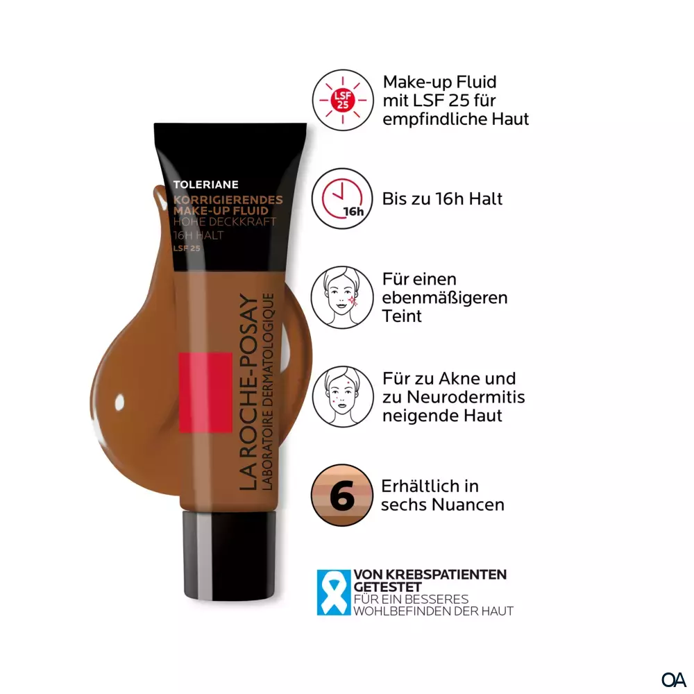 La Roche Posay Toleriane Make-up Fluid Nr. 18 La Roche Posay Toleriane Make-up Fluid Nr. 18