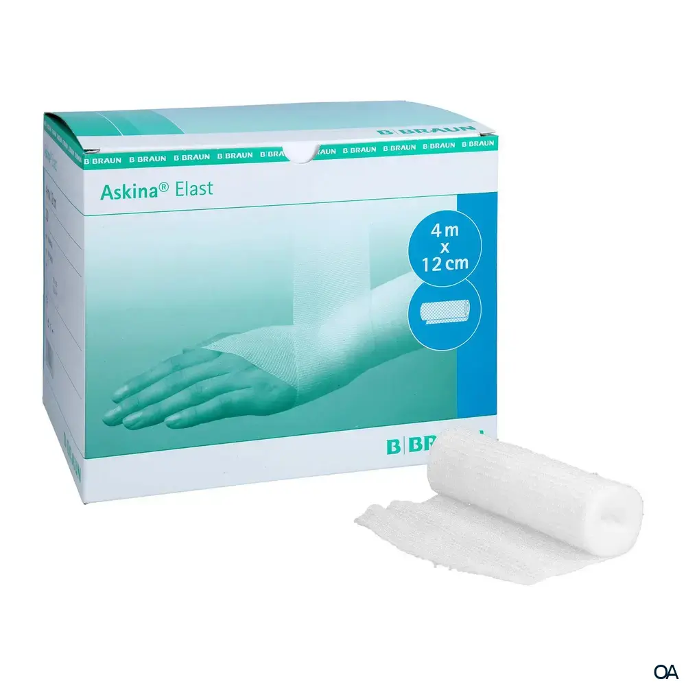 Askina® Elast Elastische Fixierbinde, 12 cm x 4 m