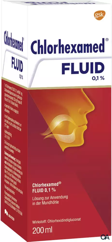 Chlorhexamed® Fluid 0,1% - Lösung zur Anwendung in der Mundhöhle Chlorhexamed® Fluid 0,1% - Lösung zur Anwendung in der Mundhöhle
