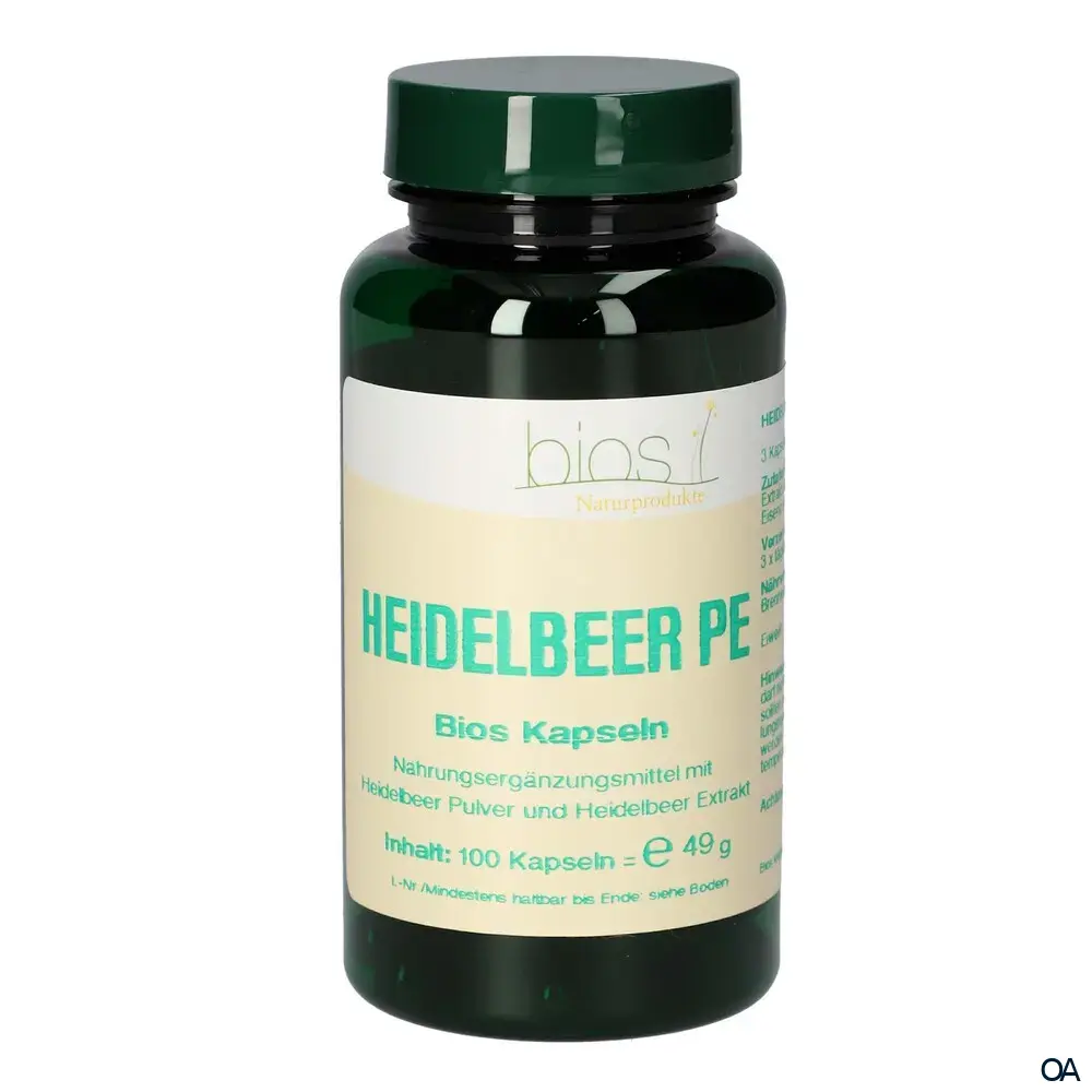 Bios Heidelbeer PE Kapseln Bios Heidelbeer PE Kapseln