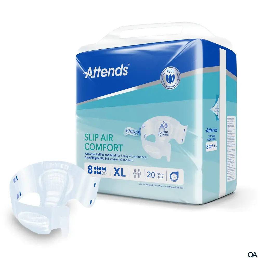 Attends Slip Air Comfort 8 XL - Saugfähige Slips bei starker Inkontinenz
