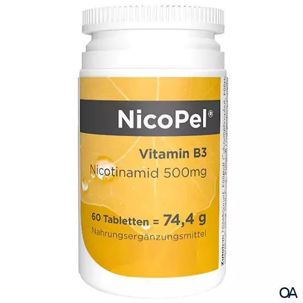 NicoPel® Vitamin B3 Tabletten NicoPel® Vitamin B3 Tabletten
