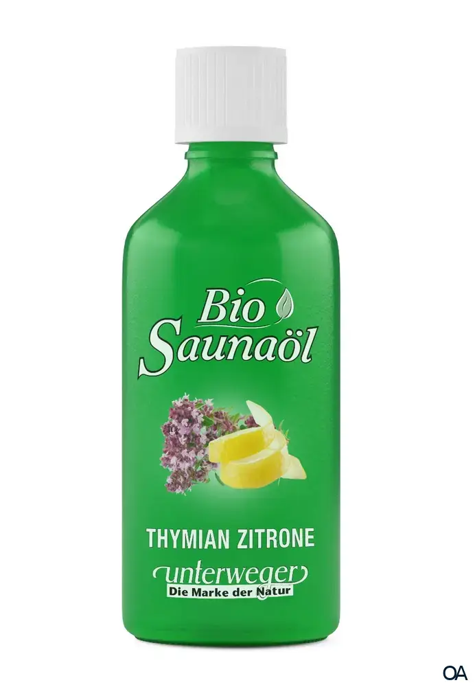 Unterweger Bio Saunaöl Thymian Zitrone Unterweger Bio Saunaöl Thymian Zitrone