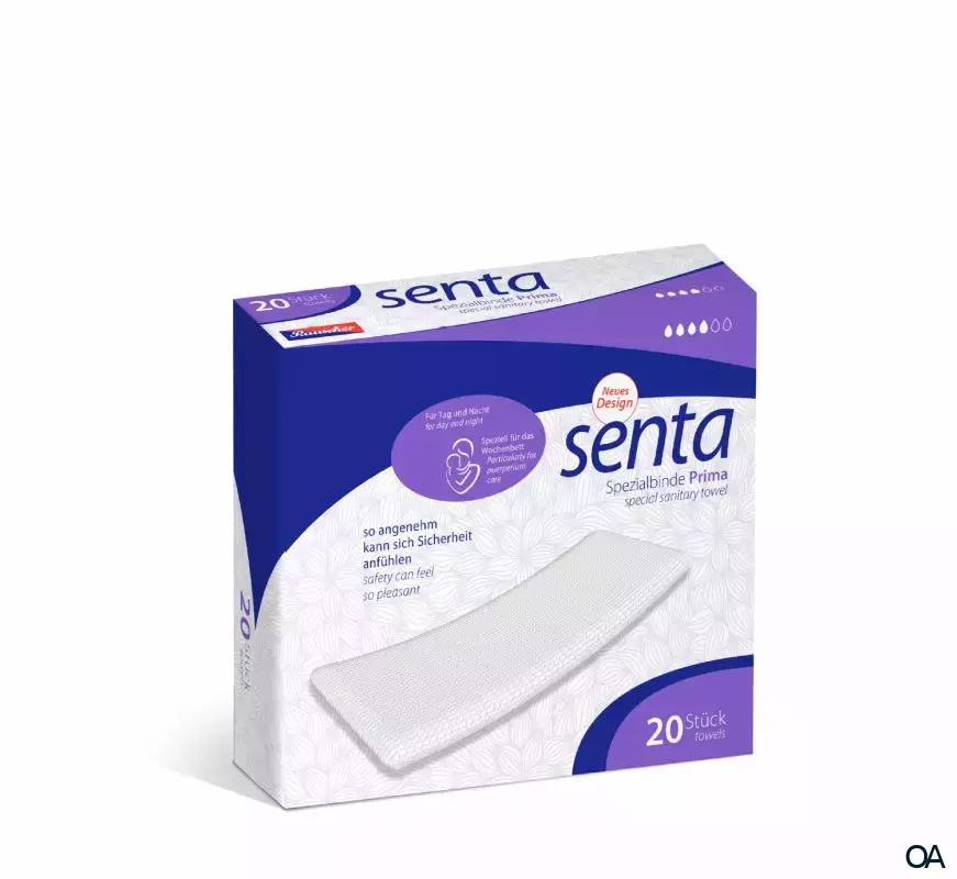 senta Spezialbinde Prima für das Wochenbett senta Spezialbinde Prima für das Wochenbett