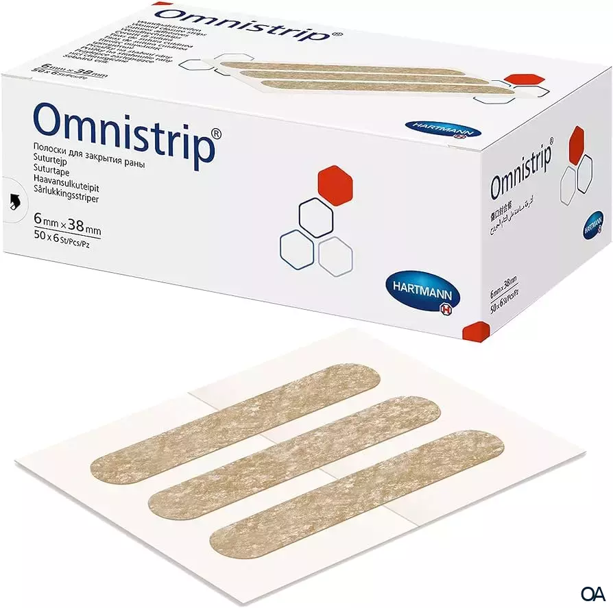 Omnistrip® Wundnahtstreifen steril, 6 x 38 mm Omnistrip® Wundnahtstreifen steril, 6 x 38 mm