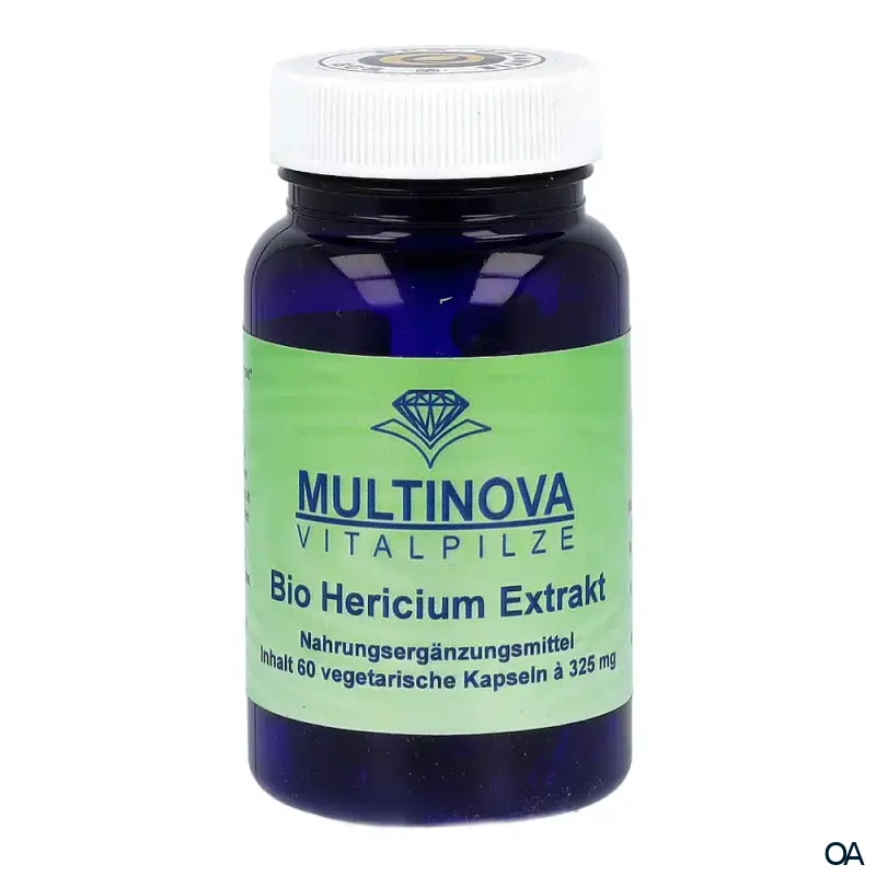Multinova Bio Hericium Extrakt Kapseln Multinova Bio Hericium Extrakt Kapseln