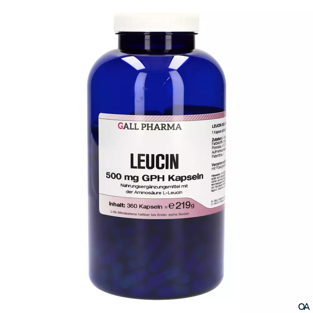 Gall Pharma Leucin 500 mg Kapseln Gall Pharma Leucin 500 mg Kapseln
