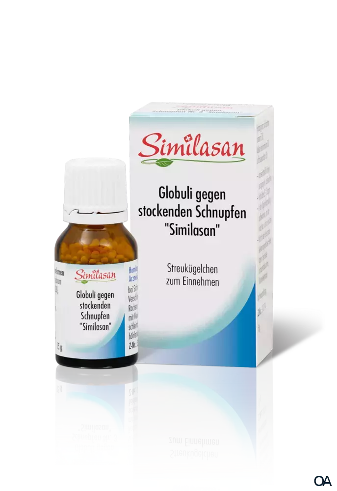 Similasan Globuli gegen stockenden Schnupfen Similasan Globuli gegen stockenden Schnupfen