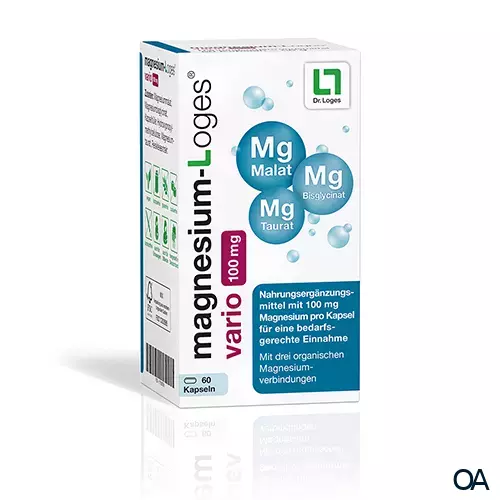 magnesium-Loges® vario 100 mg Kapseln magnesium-Loges® vario 100 mg Kapseln