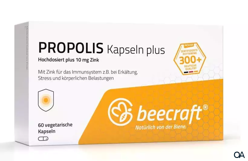 beecraft® Propolis Kapseln Plus beecraft® Propolis Kapseln Plus
