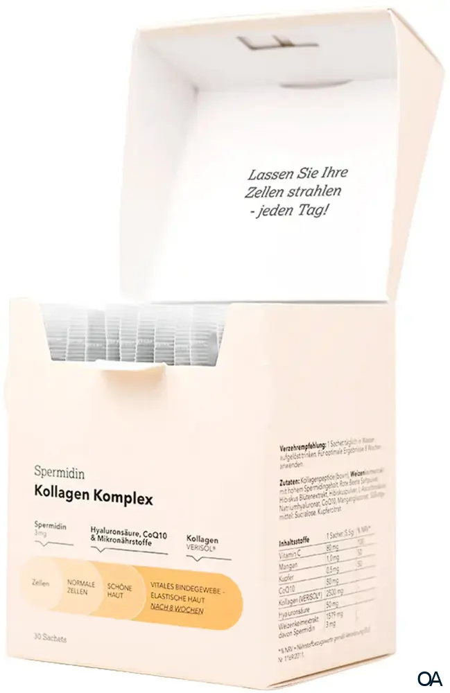 spermidinPLUS Spermidin Kollagen Komplex Sachets