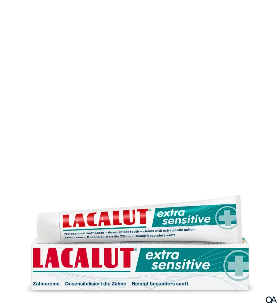 LACALUT® extra sensitive Zahncreme LACALUT® extra sensitive Zahncreme