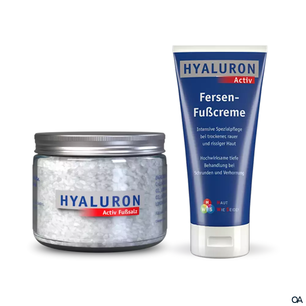 Hyaluron Activ Fersen-Fußcreme 100 ml + Fußsalz 100 g Aktion