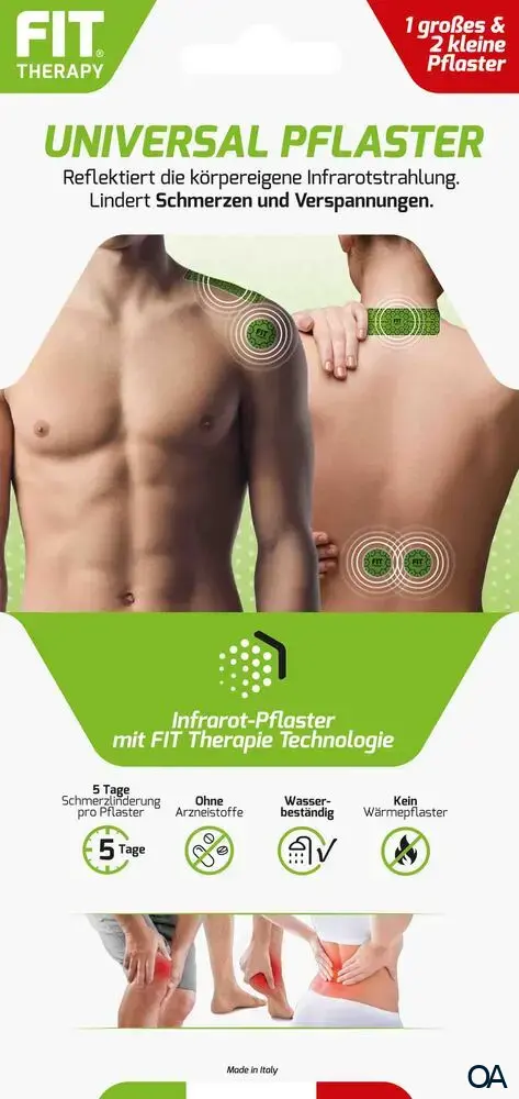 Fit® Therapy Pflaster Universal - Kennenlern-Packung Fit® Therapy Pflaster Universal - Kennenlern-Packung