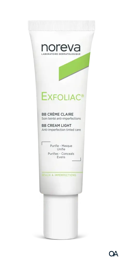 Noreva Exfoliac Getönte BB-Creme Hell Noreva Exfoliac Getönte BB-Creme Hell