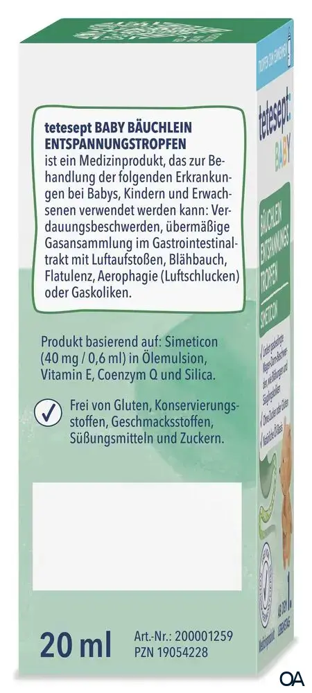 tetesept Baby Bäuchlein Entspannungstropfen