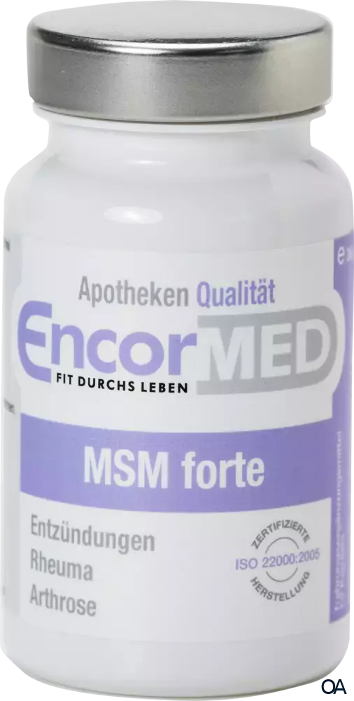 EncorMed MSM 500 forte Kapseln