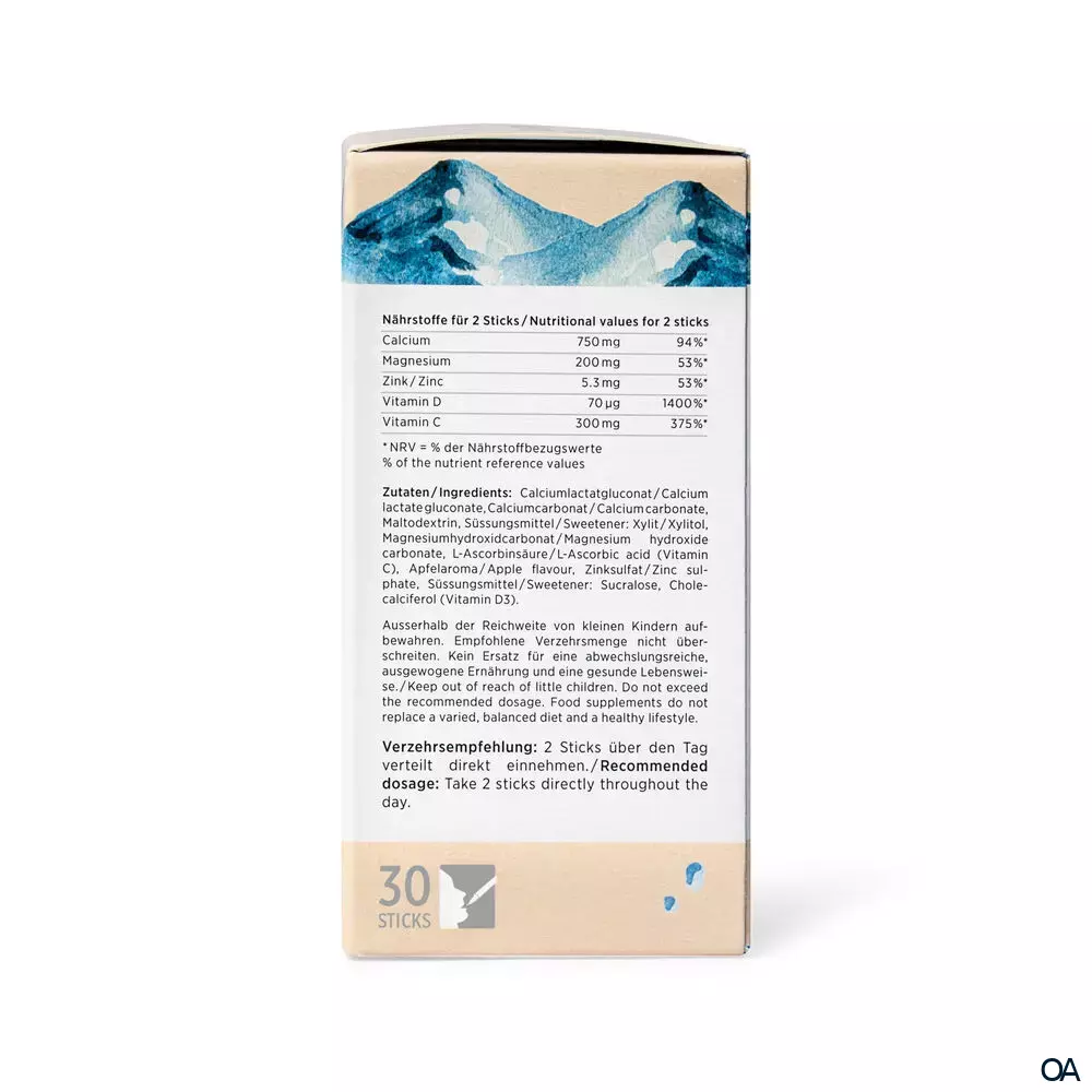 Kingnature Calcium Shot Sticks