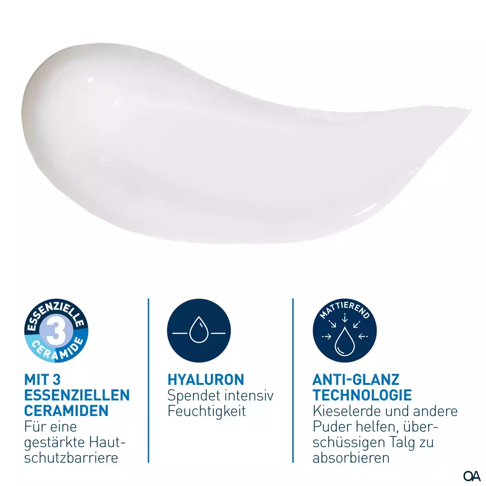 CeraVe Mattierende Feuchtigkeitsspendende Gel-Creme CeraVe Mattierende Feuchtigkeitsspendende Gel-Creme
