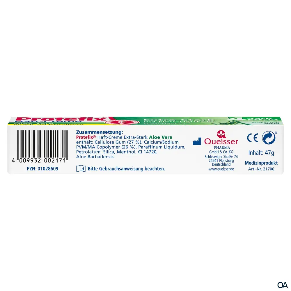 Protefix® Haftcreme Aloe Vera