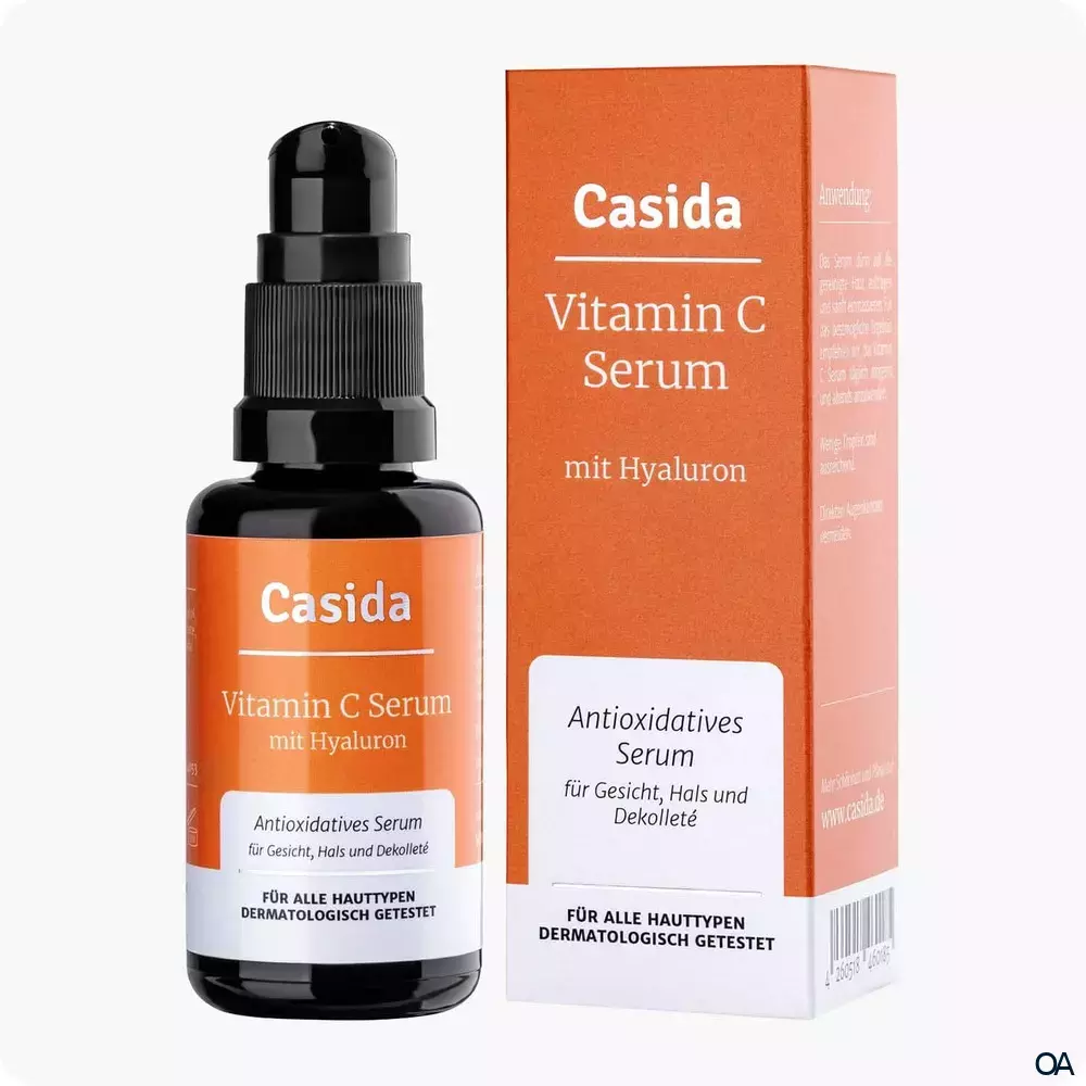 Casida Vitamin C Serum mit Hyaluron Casida Vitamin C Serum mit Hyaluron