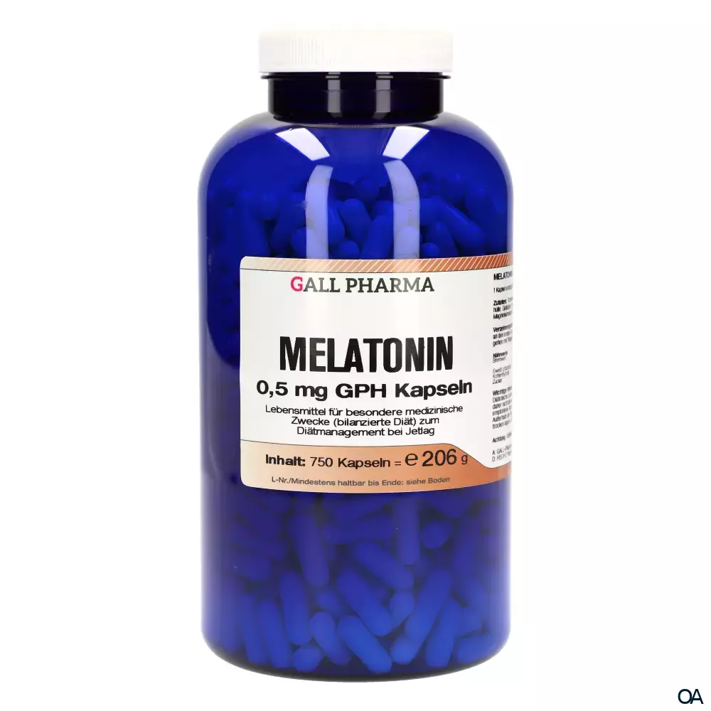 Gall Pharma Melatonin 0,5 mg Kapseln
