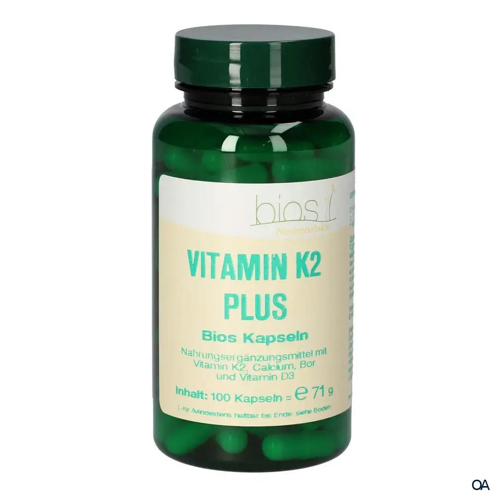 Bios Vitamin K2 Plus Kapseln