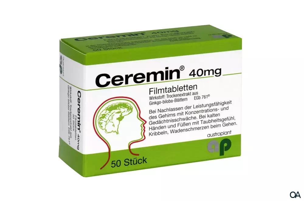 Ceremin 40 mg Filmtabletten Ceremin 40 mg Filmtabletten