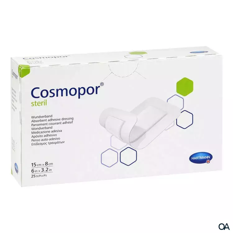 Cosmopor® Steril Wundverband 15 x 8 cm Cosmopor® Steril Wundverband 15 x 8 cm