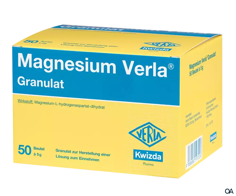 Magnesium Verla® Granulat á 5 g Sachets