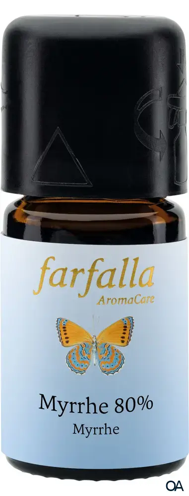 Farfalla Myrrhe 80% (20% Alk.) bio Wildsammlung Ätherisches Öl