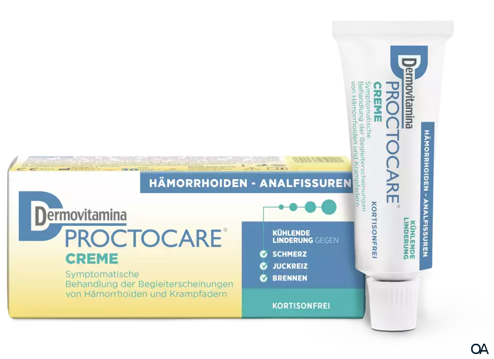 Dermovitamina Proctocare® Creme Dermovitamina Proctocare® Creme